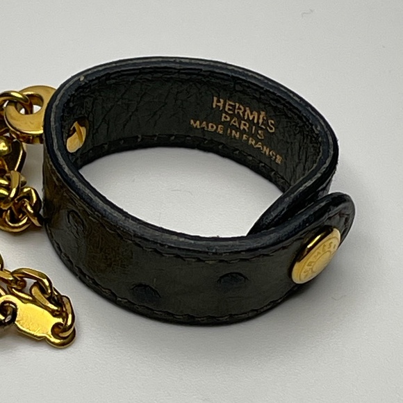 Hermès Vintage Ostrich Nomade Glove Holder - Preowned - Picture 2 of 9
